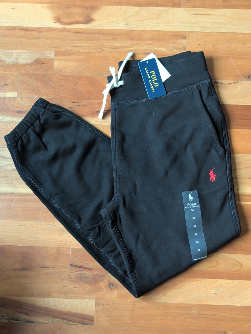 The RL Fleece Sweatpant (Polo Black) Medium